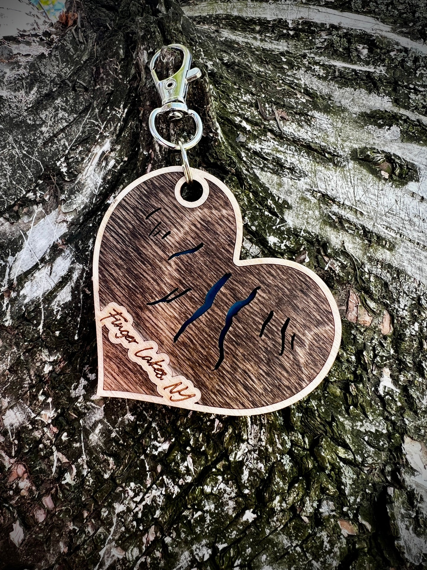 heart keychain
