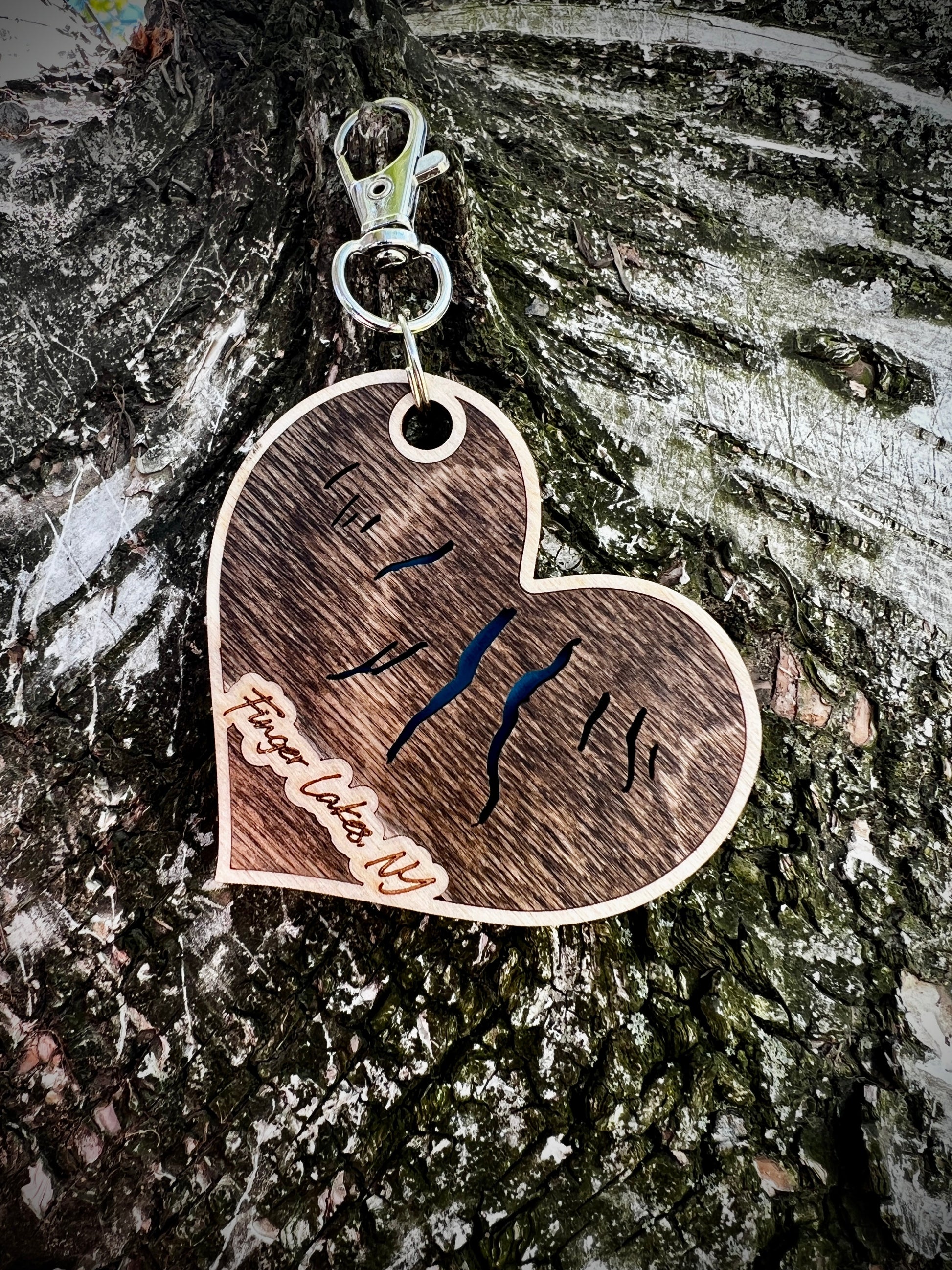 heart keychain