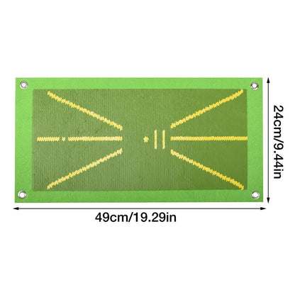 SwingCraft Precision Golf Training Mat